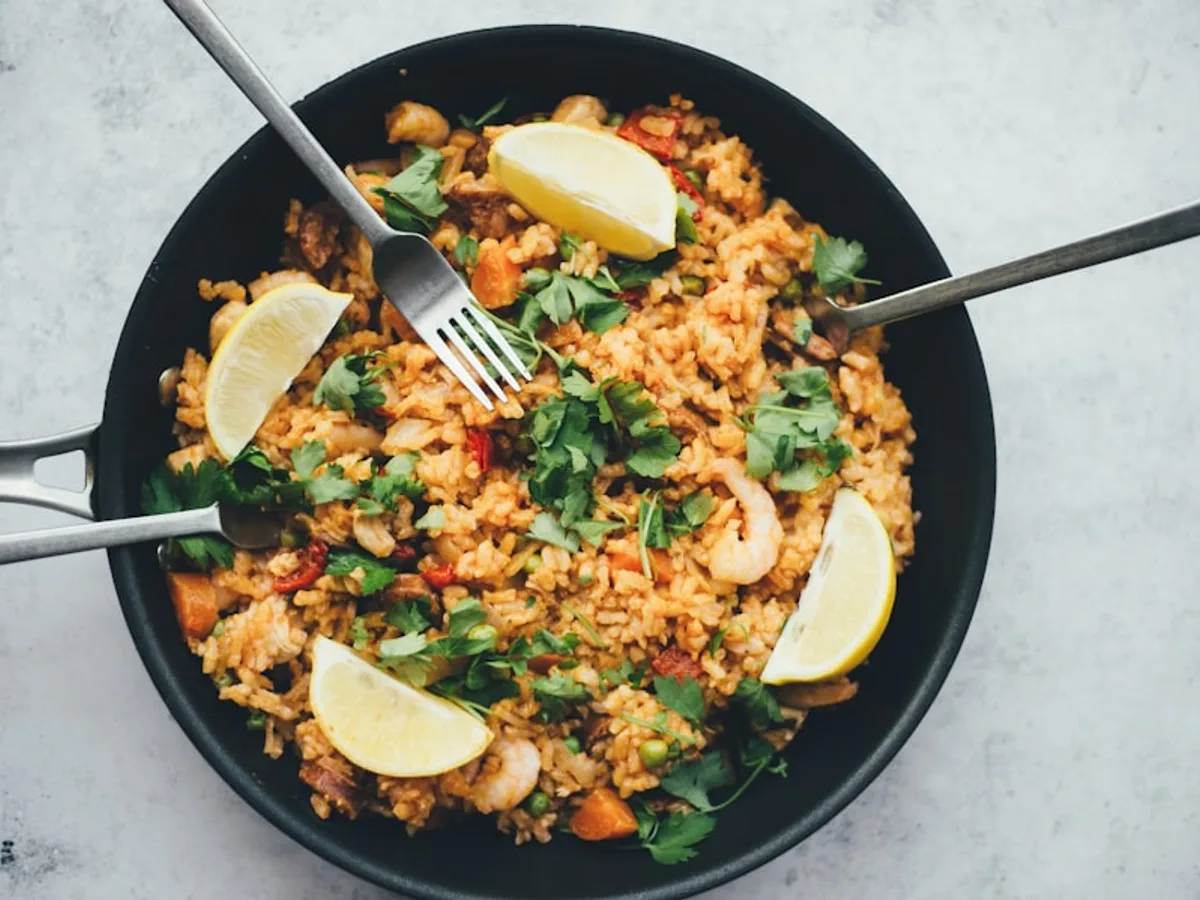 Chicken Tomato Rice Skillet